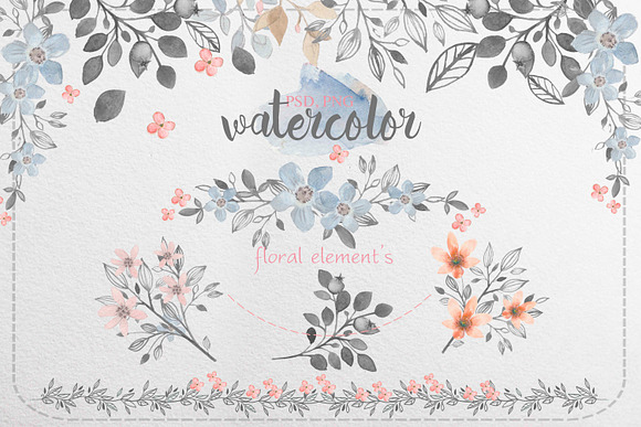 Fairy watercolors  in Illustrations - product preview 5