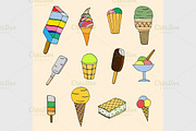  ice cream set