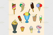  ice cream set