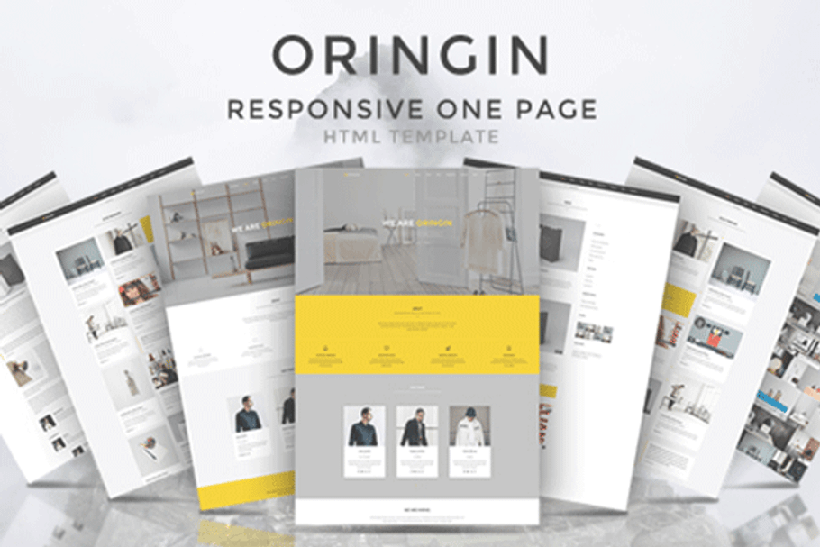 Oringin - Multipurpose HTML Template