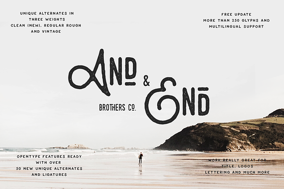 Monthoers Signature - Font Duo in Hipster Fonts - product preview 5