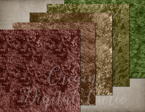 Velvet Digital Paper Textures in Textures - product preview 1