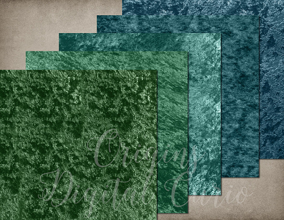 Velvet Digital Paper Textures in Textures - product preview 2