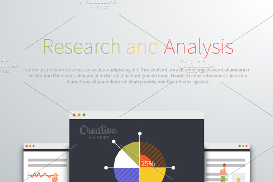 Analytics and Research in Illustrations - product preview 8