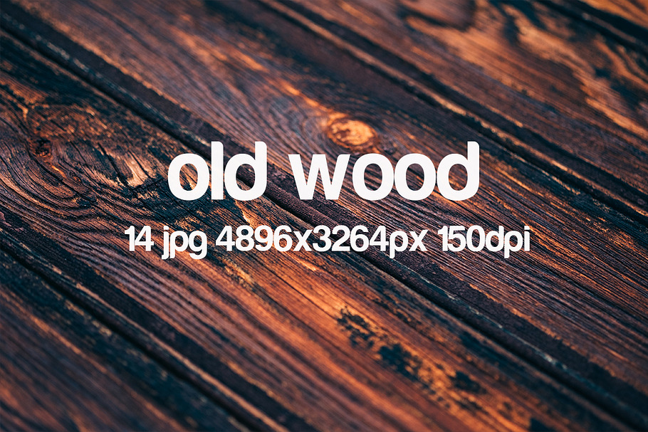 Old wood in Textures - product preview 8