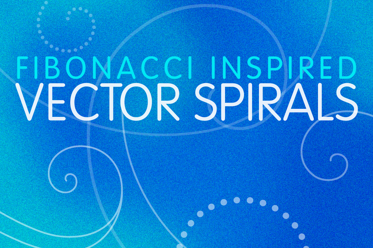 9 Fibonacci Inspired Vector Spirals in Graphics - product preview 8