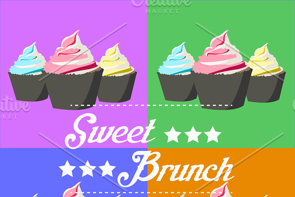 Sweet brunch poster