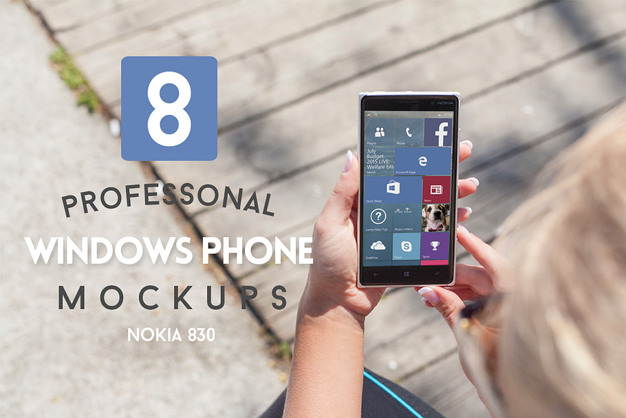 8 Windows Phone Mockups