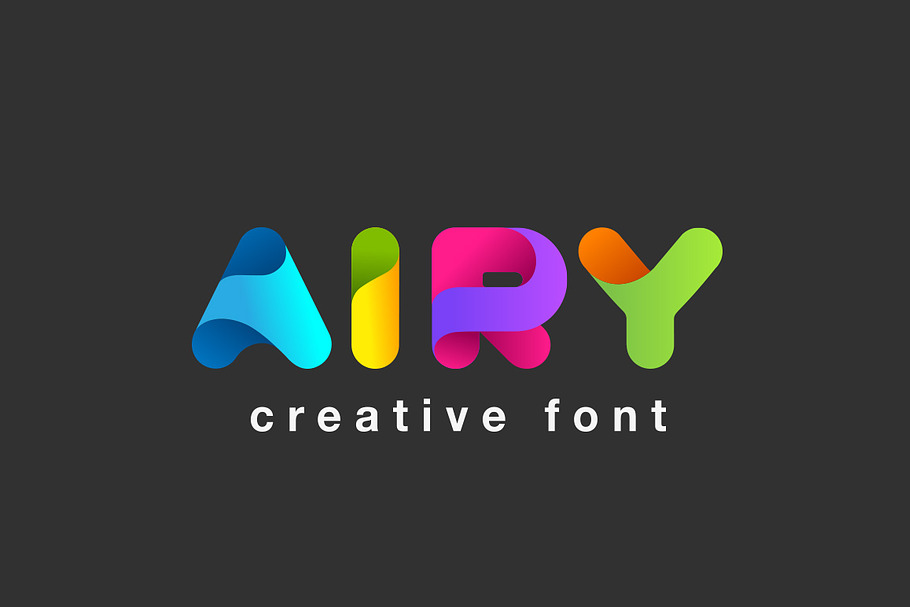 Airy font in Monogram Fonts - product preview 8