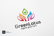 Green Lotus - Logo Template
