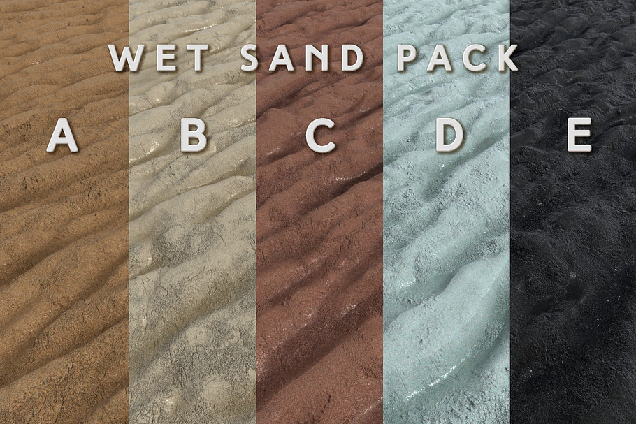 Wet Sand Pack (Tileable) in Organic - product preview 8