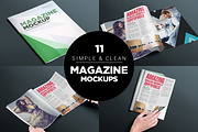 17 Softcover Magazine Mockups Vol. 4