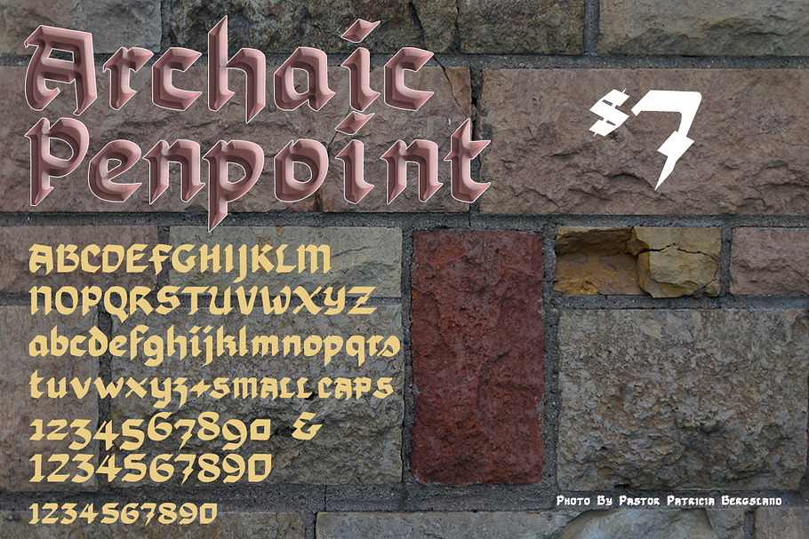 Archaic Penpoint in Script Fonts - product preview 8