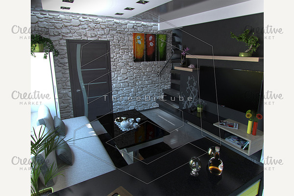 Living Room Minimalist Style