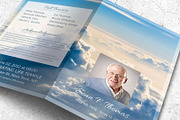 Funeral Program Brochure - Heaven