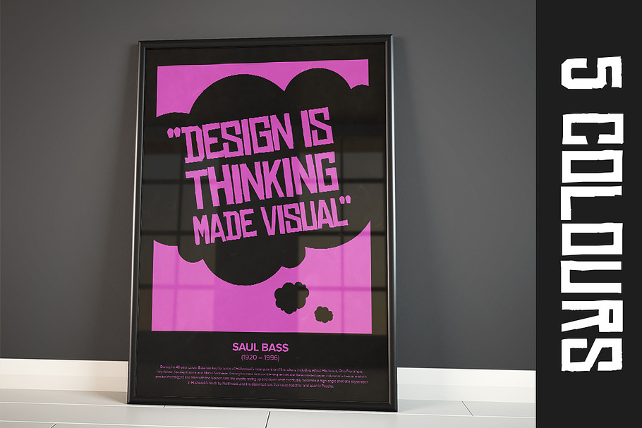 Saul Bass Quote Posters A1