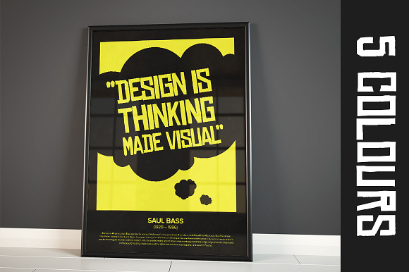 Saul Bass Quote Posters A1 in Illustrations - product preview 1