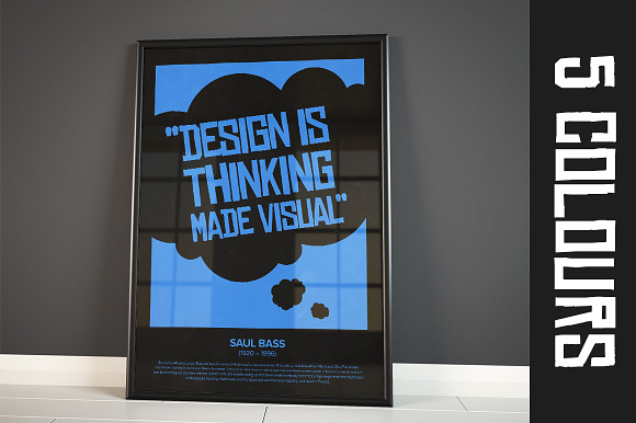 Saul Bass Quote Posters A1 in Illustrations - product preview 4
