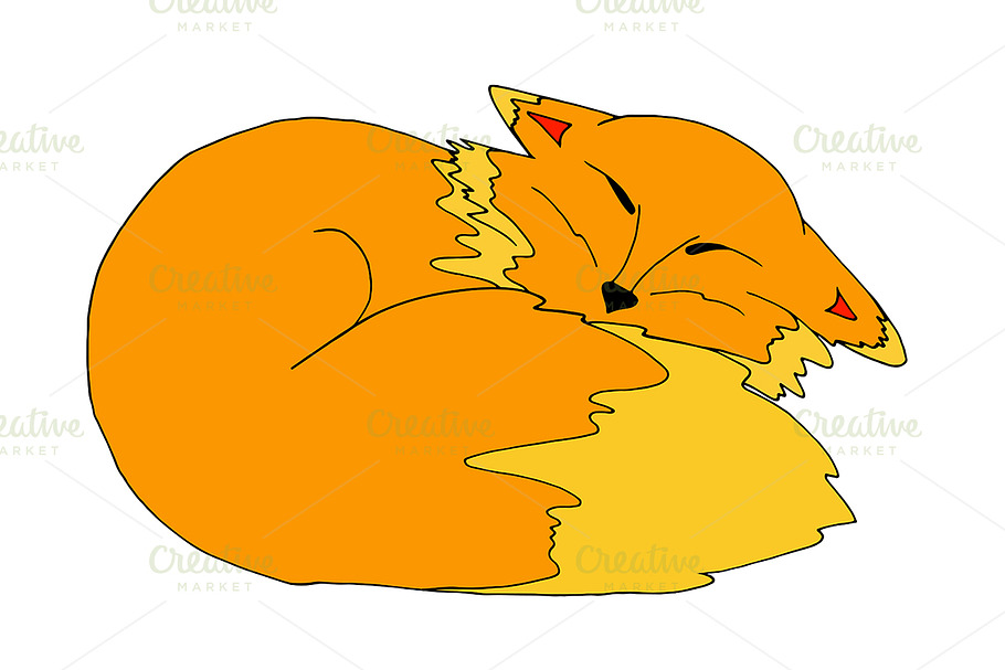 funny Fox in Graphics - product preview 8