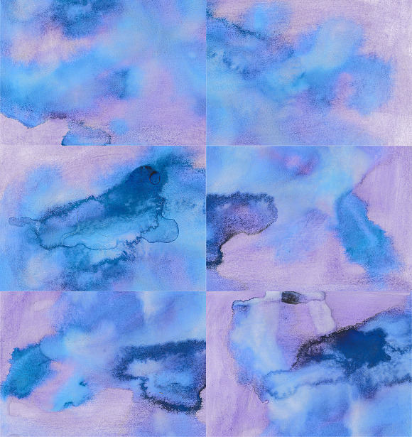 True Watercolor. Amethyst. in Textures - product preview 3