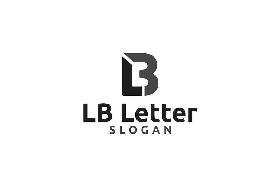 LB Letter in Logo Templates - product preview 8
