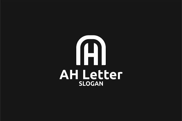 AH Letter in Logo Templates - product preview 1