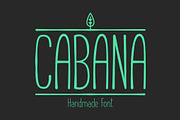 Cabana - Handmade Font