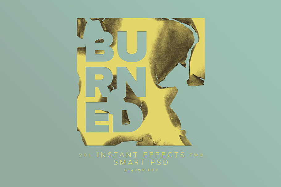 Burned Smart PSD Vol. 2