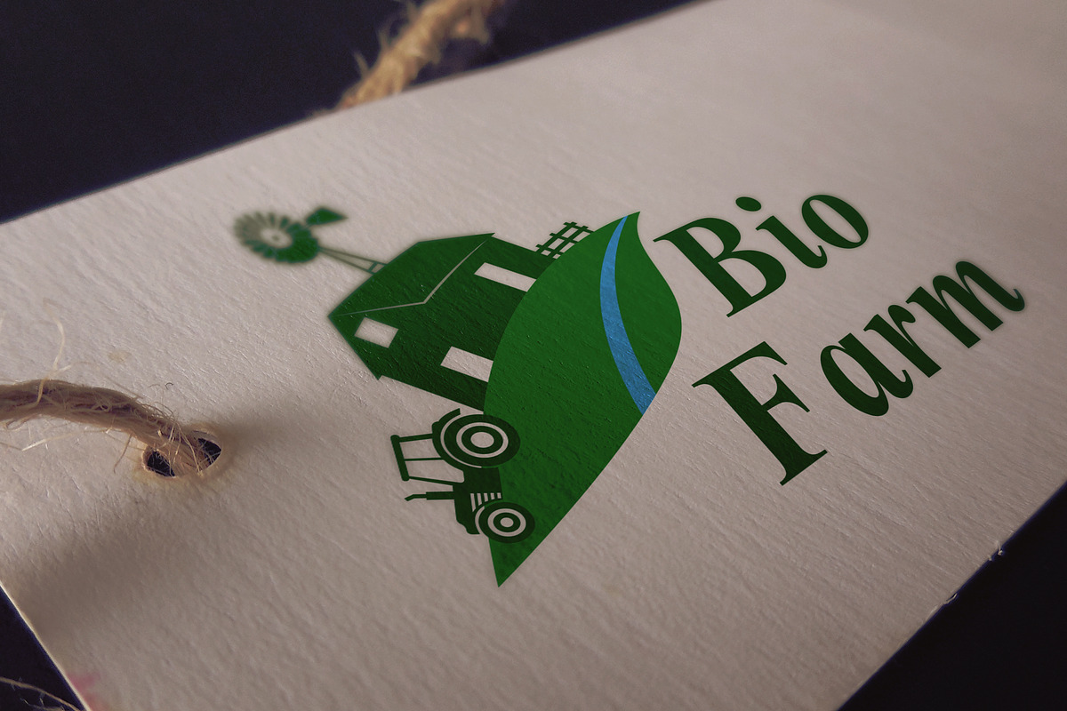 Bio Farm in Logo Templates - product preview 8