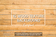 10 Wood Textures Compact Set Vol.1