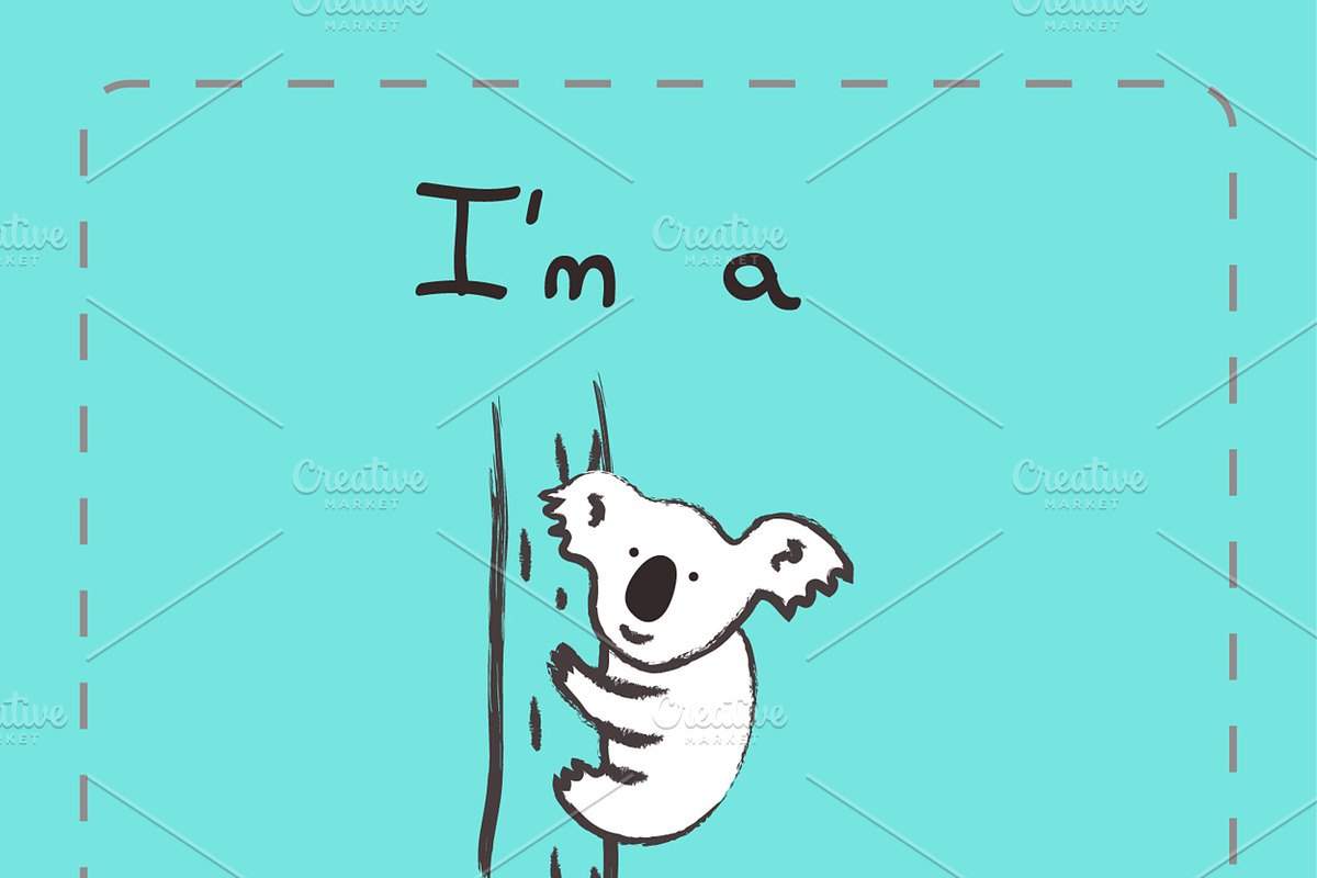 I'm a Koala in Illustrations - product preview 8