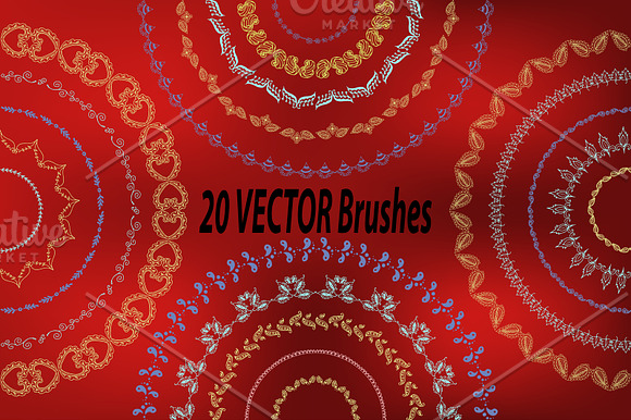 20 complete brushes Illustrator in Photoshop Brushes - product preview 3