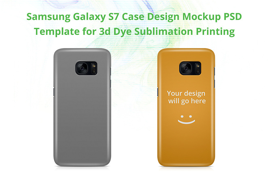 Galaxy S7 3d IMD Case Mock-up