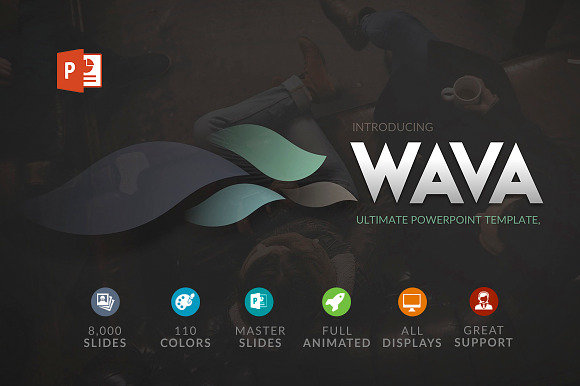 Wava | Powerpoint template in PowerPoint Templates - product preview 9