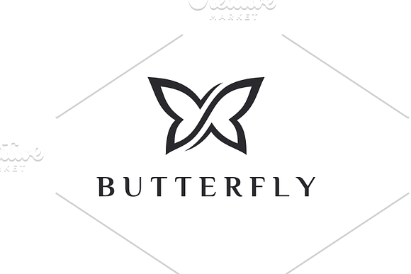 Infinity Butterfly Logo in Logo Templates - product preview 3
