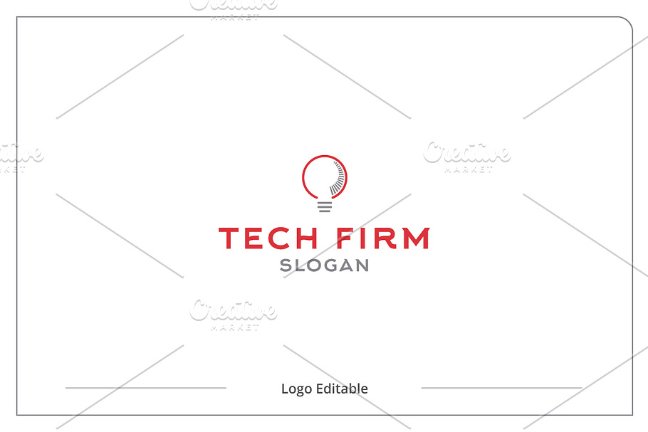 TechFirm Logo - Editable  in Logo Templates - product preview 8