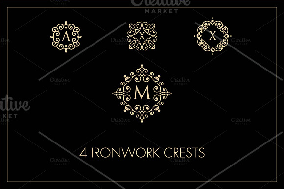 8 Luxury vector seals in Logo Templates - product preview 2