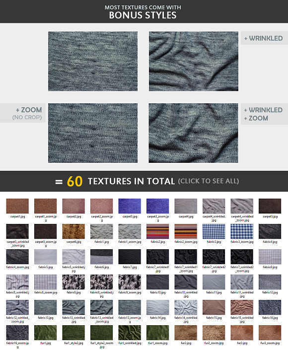 Fabric, Fur & Carpet Textures in Textures - product preview 1