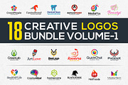 18 Creative Logos Bundle Vol-1