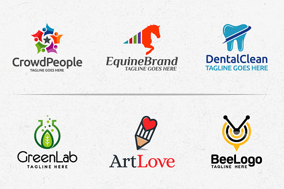 18 Creative Logos Bundle Vol-1 in Logo Templates - product preview 1
