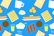 10 Breakfast food Illustrations