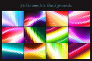 36 Vector Triangle Backgrounds