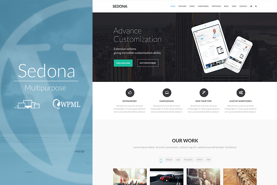 Sedona - Creative Multipurpose Theme in WordPress Business Themes - product preview 8