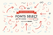 Font Select ICON - Massive update !