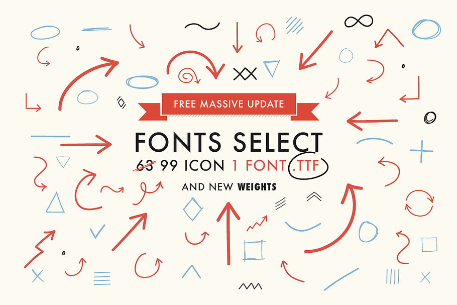Font Select ICON - Massive update !