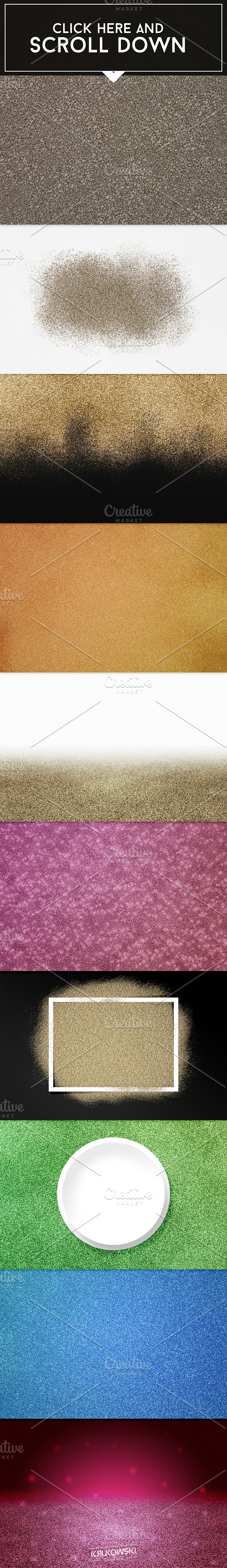 Glitter PSD Backdrop in Textures - product preview 1