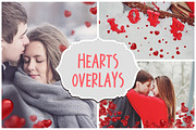 Heart Valentine's Photoshop Overlays