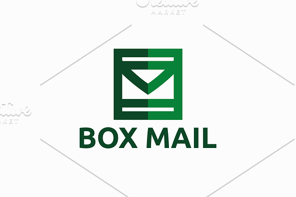 Box Mail in Logo Templates - product preview 1