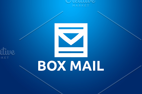 Box Mail in Logo Templates - product preview 2