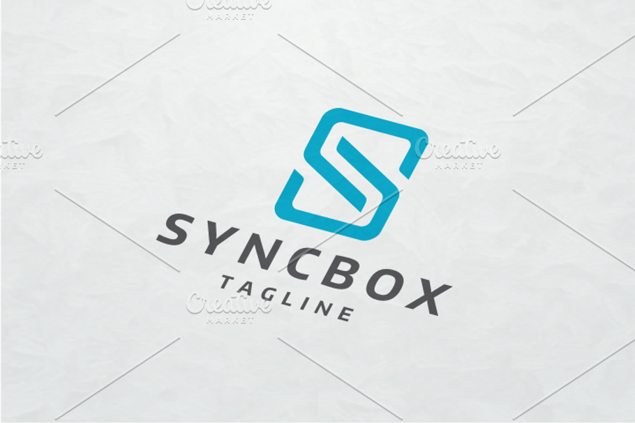 Sync Box in Logo Templates - product preview 8